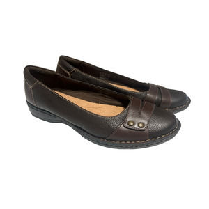 Clarks Collection Soft Cushion Leather flats 9